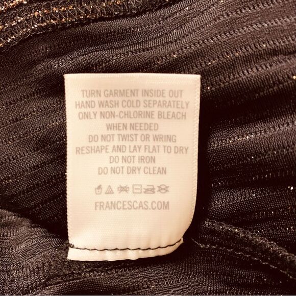 NWT Sexy Formal Prom Dress Black Metallic Shimmer Slit Party Bodycon Wedding - Picture 12 of 12